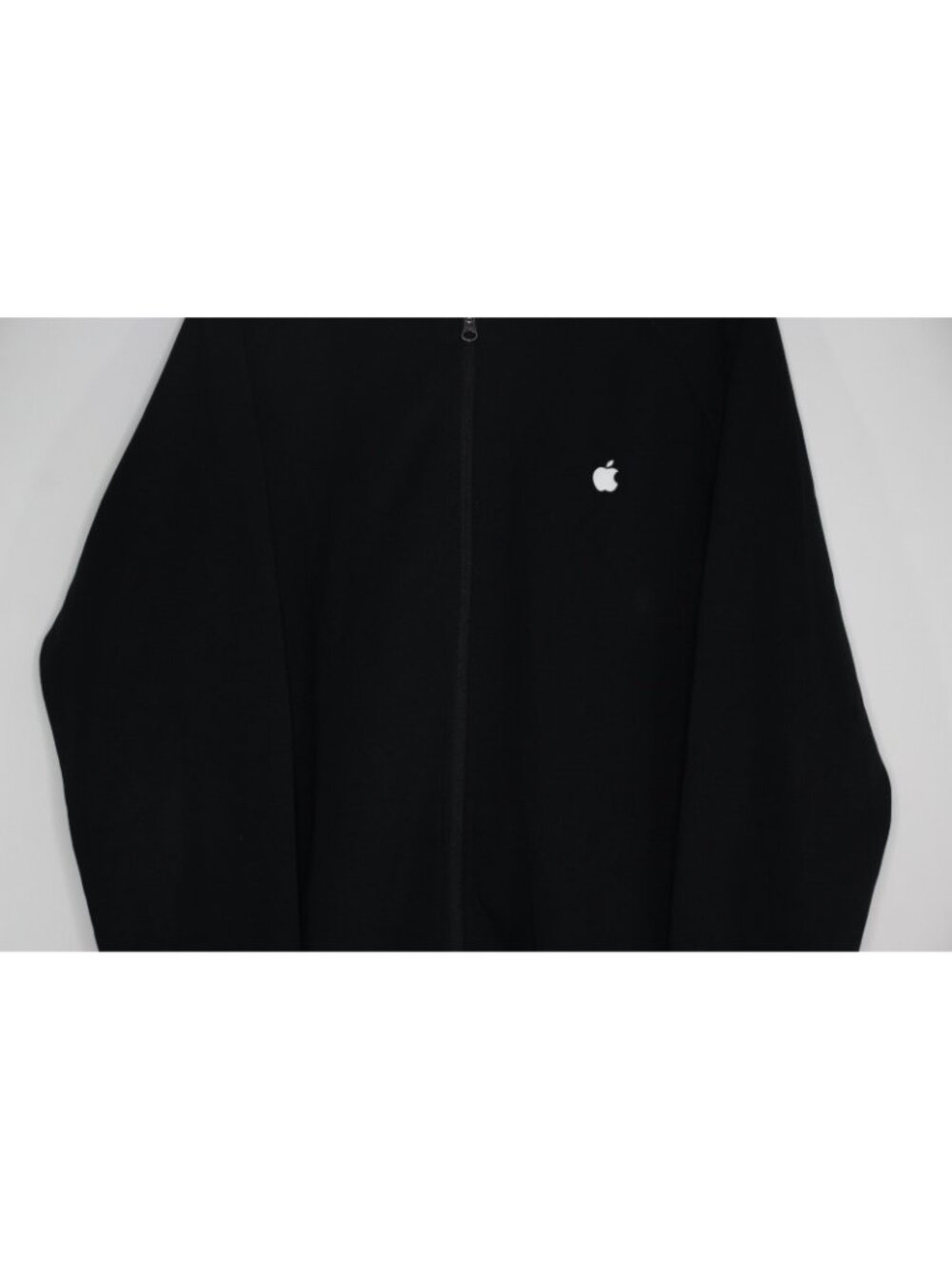 Apple Mens XL Official Employee Work Black Full Zip Jacket N1520 - Picture 2 of 4